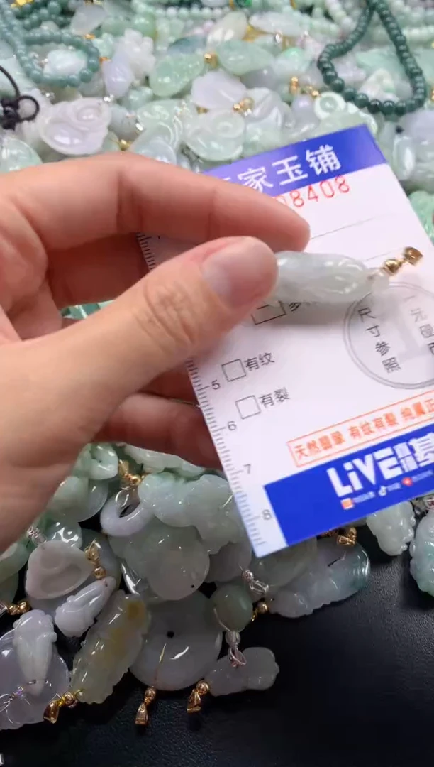 颈饰未镶嵌翡翠8408
