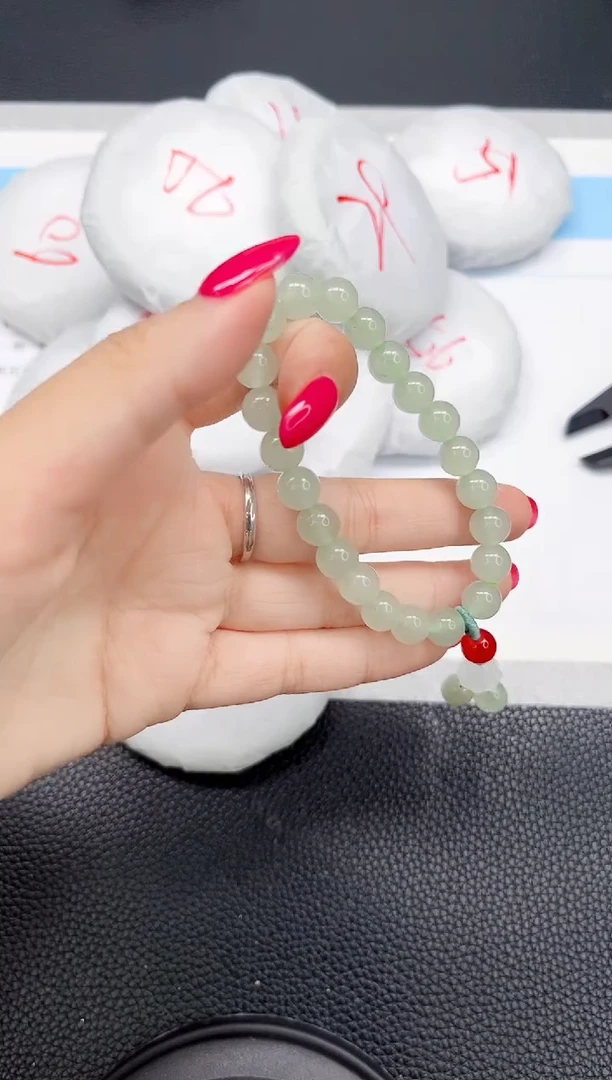 未镶嵌手镯石英质玉东陵玉手串