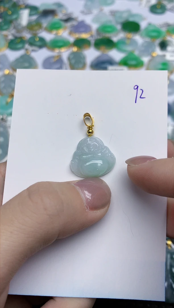 【闪购商品】翡翠挂件未镶嵌天然翡翠A货