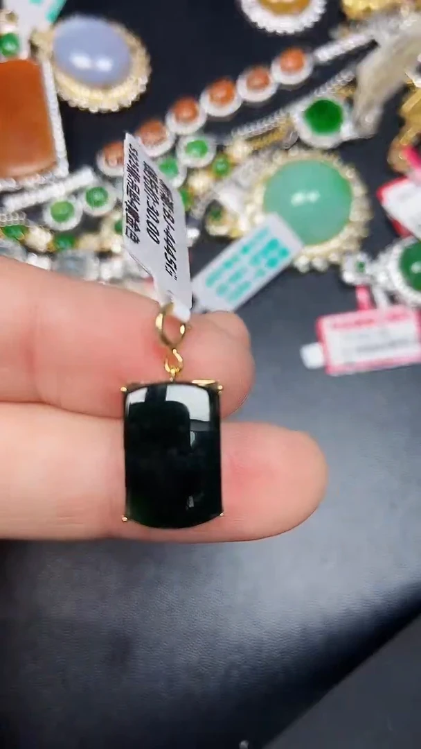 银S925镶嵌戒指翡翠2440