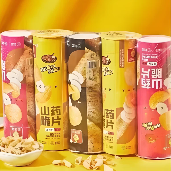 【日期到25年9月16日】SH 靓婆婆10连桶山药脆片(番茄味)300g