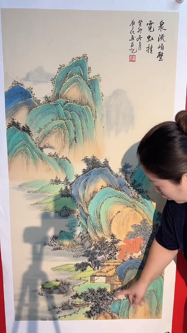 国画廖化老师国画作品