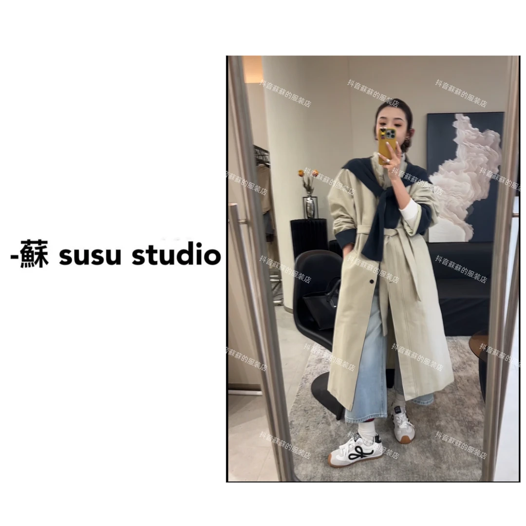 ZX6064复古老钱风工装派克服女2025韩版外套