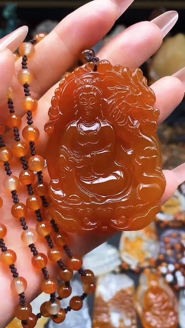 玛瑙/玉髓颈饰未镶嵌dd