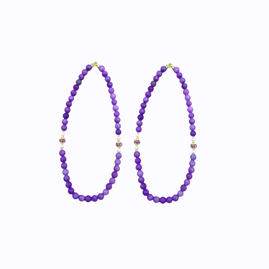 扁鹊香玛瑙项链A28-720赠礼盒(多样性发其一)