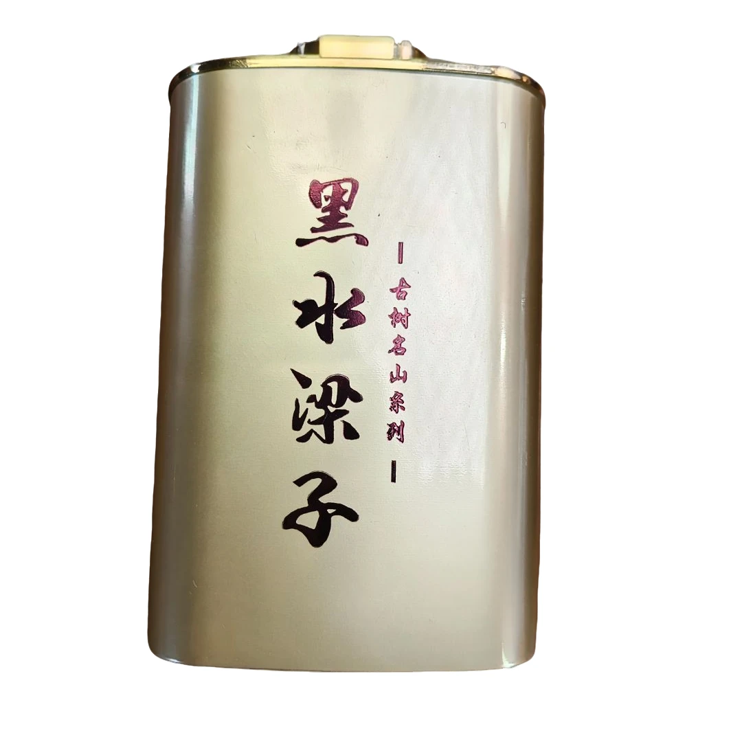 【通用链接】黑水梁子白茶片  普洱生茶约120/罐