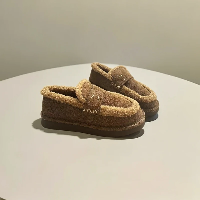 6550-B6-厚底博肯加绒女鞋