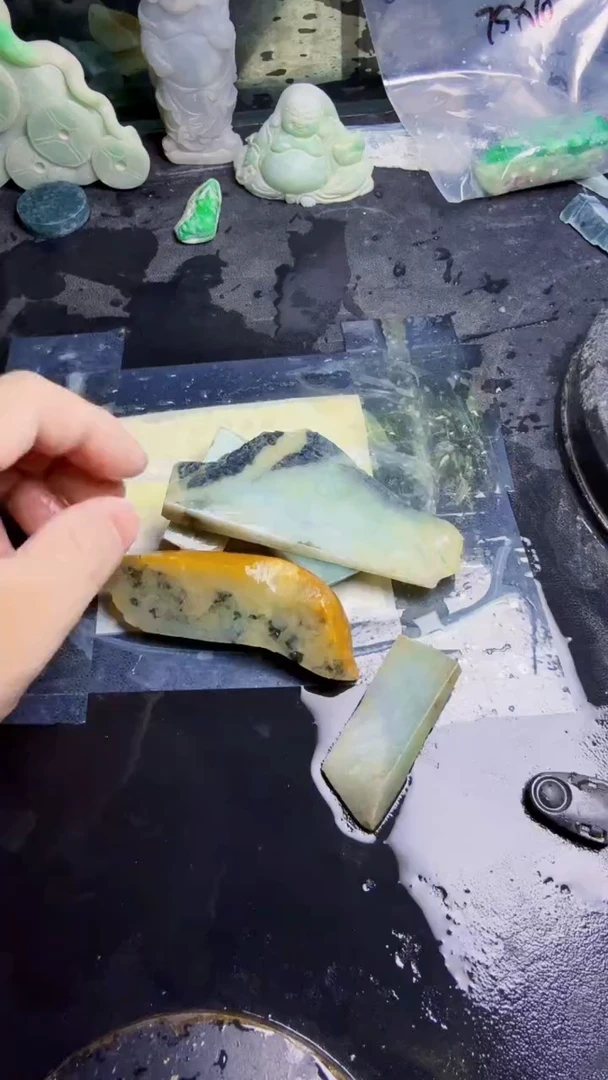 未镶嵌挂件翡翠天然翡翠125