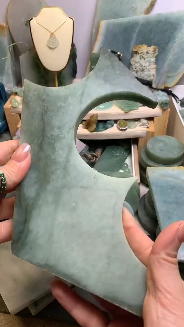 【闪购商品】翡翠挂件未镶嵌缅甸A货翡翠，没有运费险