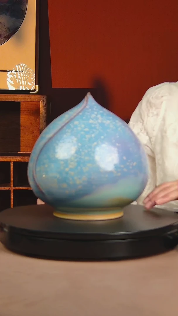 瓷片宋代五大名窑寿桃