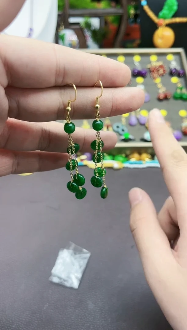 【闪购商品】玛瑙/玉髓耳钉银S925镶嵌528000