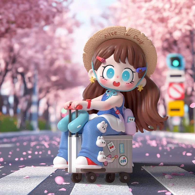 【拆盒】少女慵懒时光系列潮玩手办女生礼物