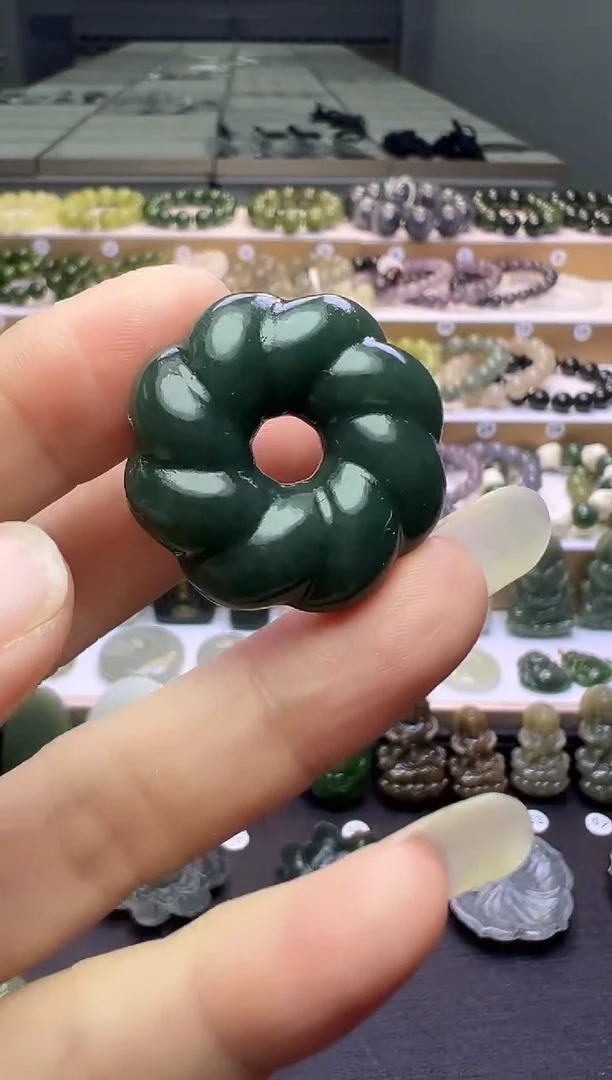 颈饰未镶嵌和田玉100号链接约卡30*9