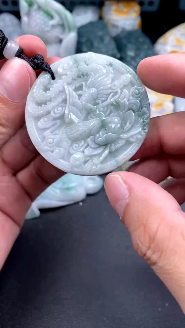吊坠(不含链)未镶嵌翡翠1