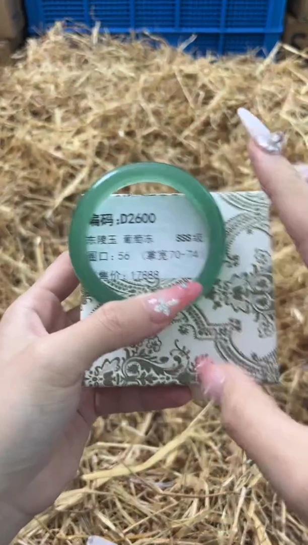 未镶嵌手镯石英质玉D2600