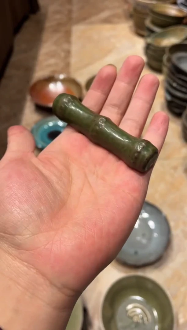 【闪购商品】瓷片手工竹节筷架福利款