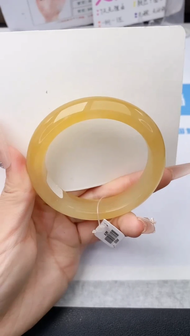 未镶嵌手镯石英质玉w177-HB多样性发货53+