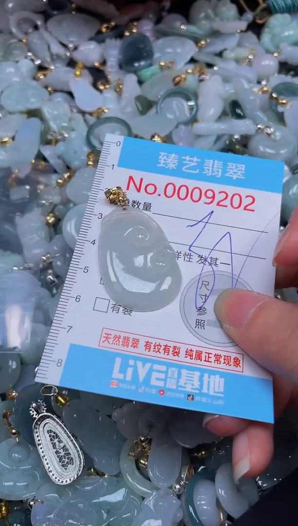 吊坠(不含链)未镶嵌翡翠9202