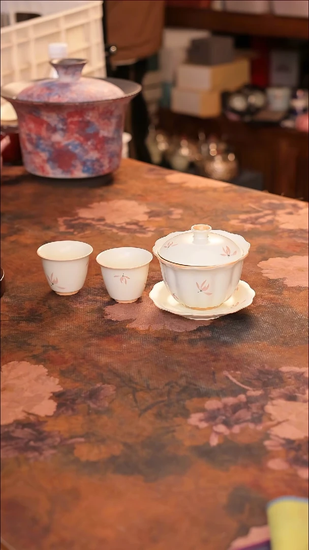 【闪购商品】陶瓷茶具（无礼盒无茶盘）@@A11350