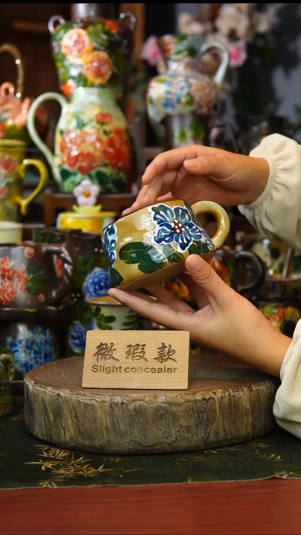 陶瓷15景德镇手工手绘釉下彩