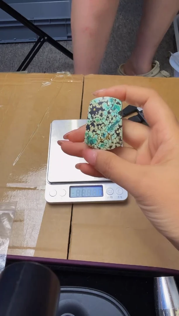 绿松石未镶嵌挂件11231107-07