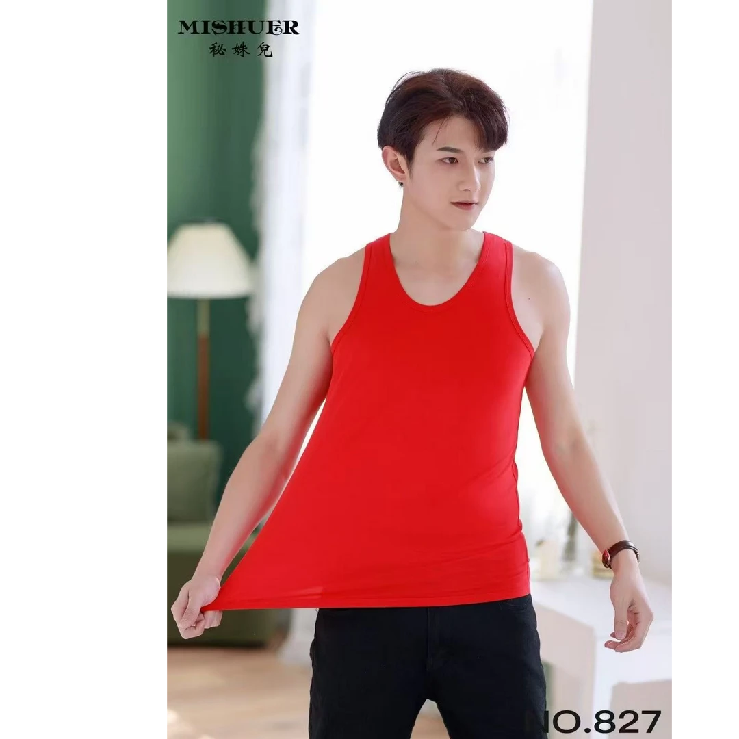 棉府运动夏季不限季节宽松型棉背心男士827