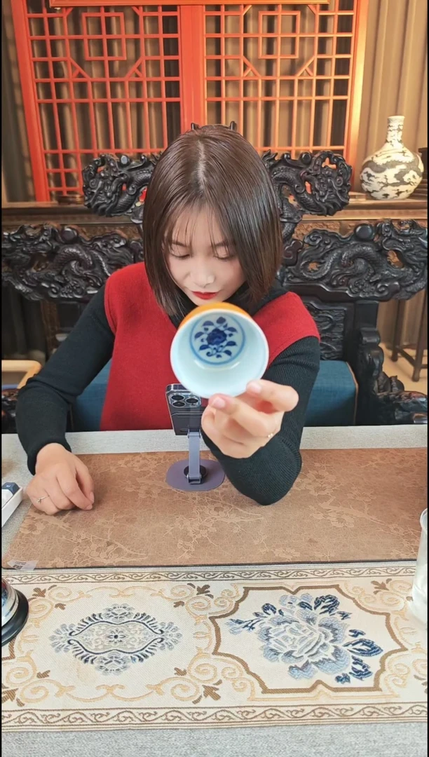 【闪购商品】杯宁封窑单色釉橙色炉式杯