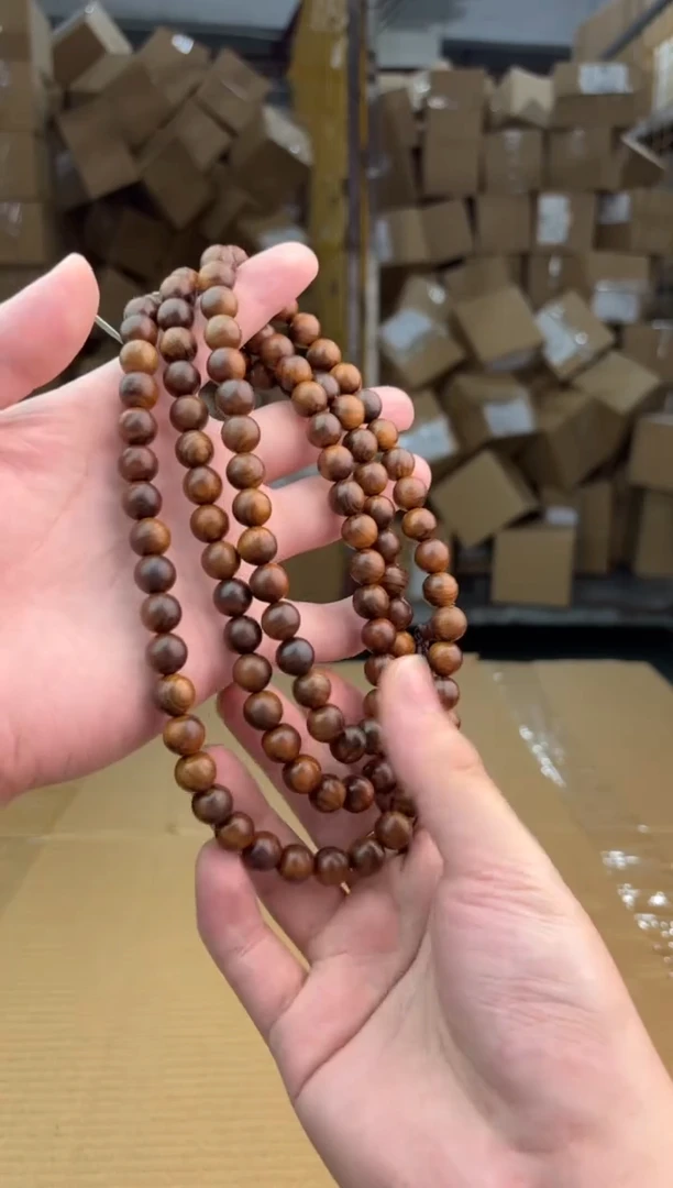 禧一文玩木作类材质手串无礼盒