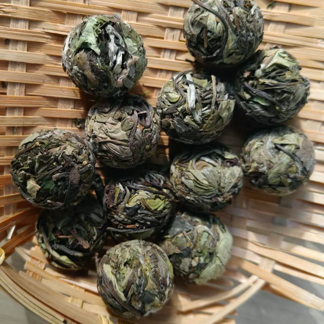 云深问客白茶龙珠茶茶叶迷你龙珠6克一颗(到手200克)