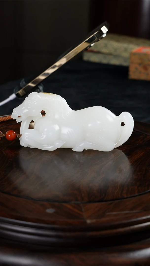 颈饰未镶嵌和田玉用****1和田玉马