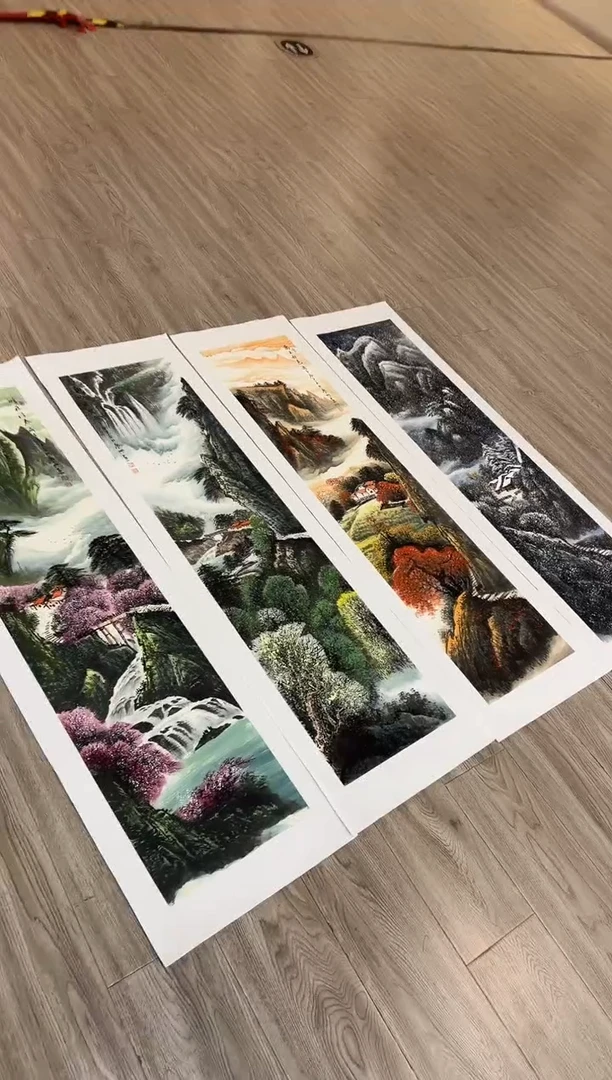 国画58赵隆轩美术馆李庆兴老师作品