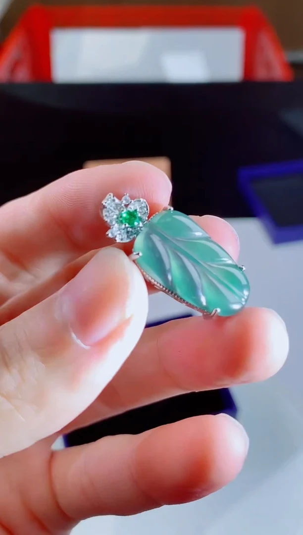 颈饰未镶嵌翡翠   ·