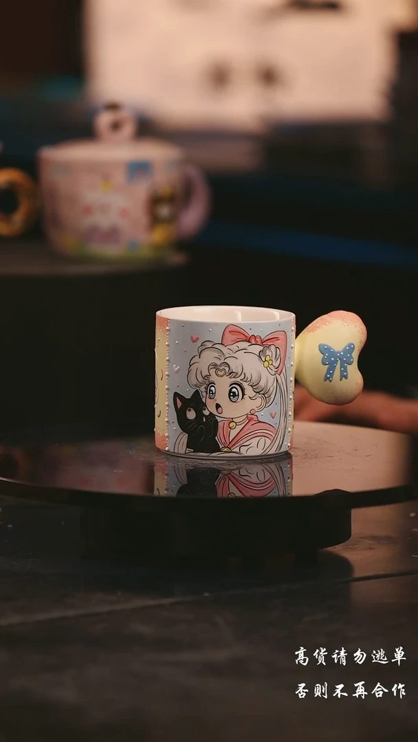 陶瓷景德镇可爱设计师款陶瓷