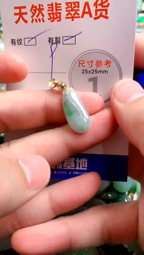 翡翠未镶嵌颈饰14006858