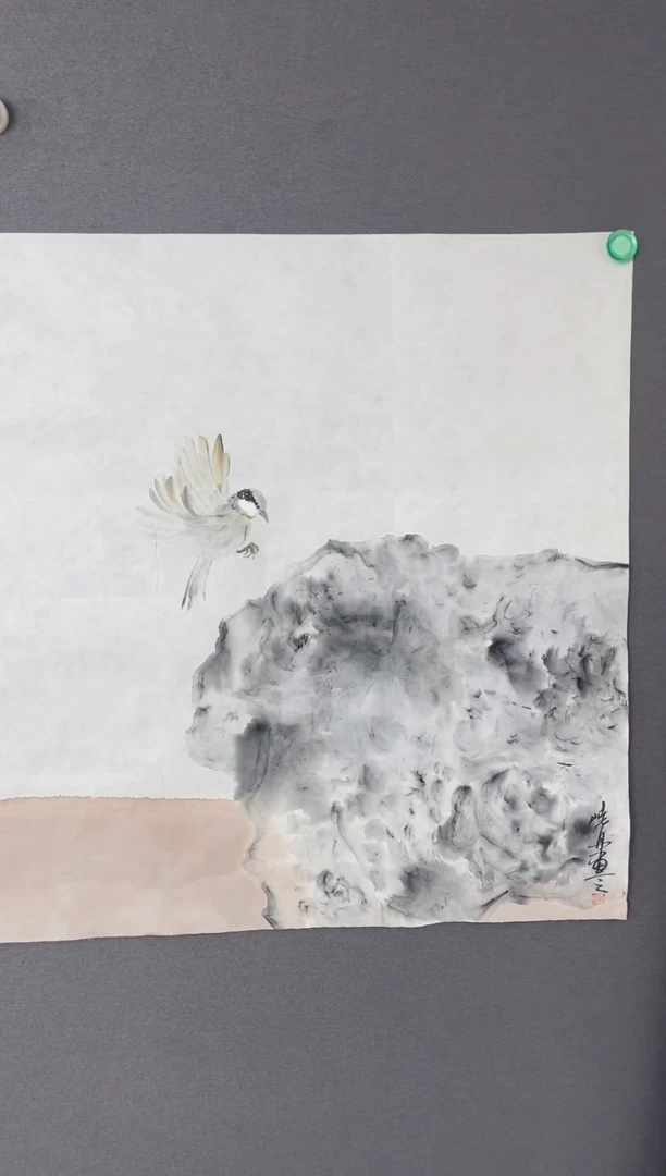 国画国画山水花鸟作品