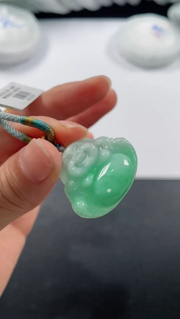 颈饰未镶嵌翡翠基地发货H 3960 佛公