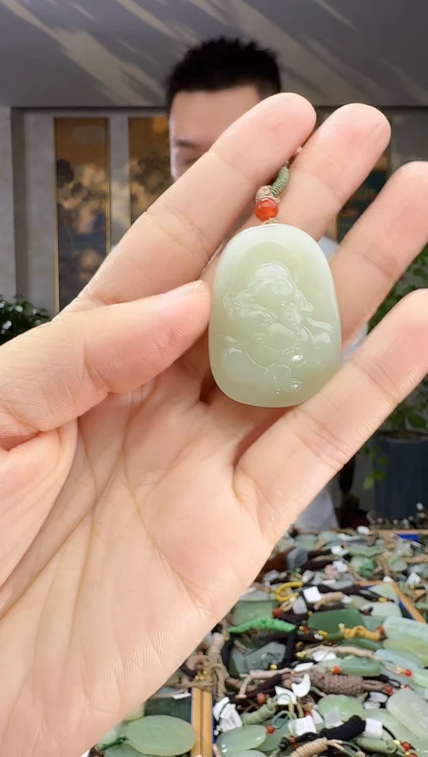 未镶嵌和田玉挂件拍一发一