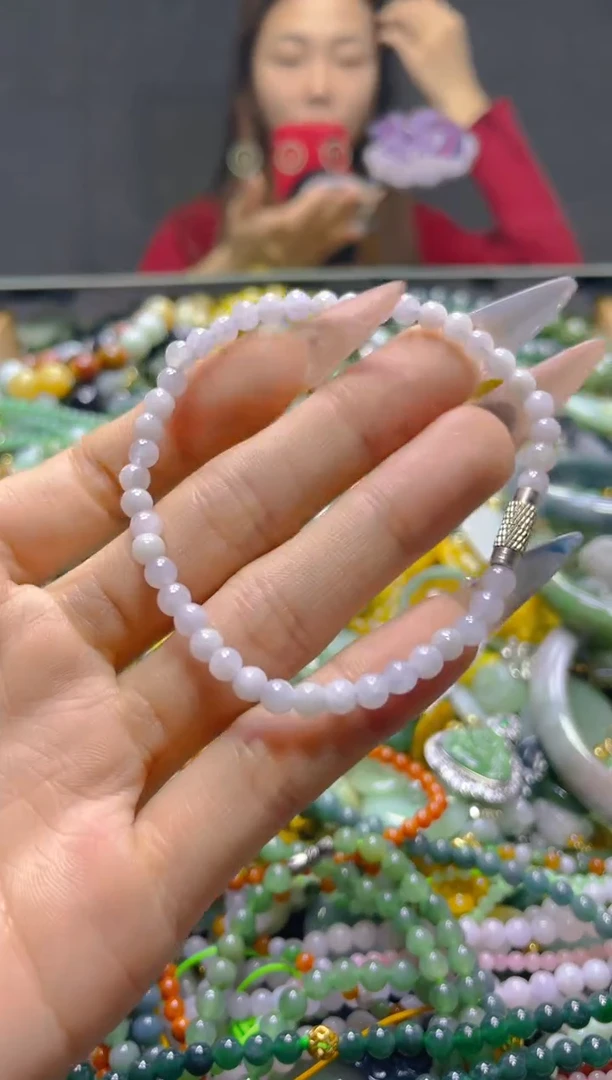 颈饰未镶嵌翡翠3MM