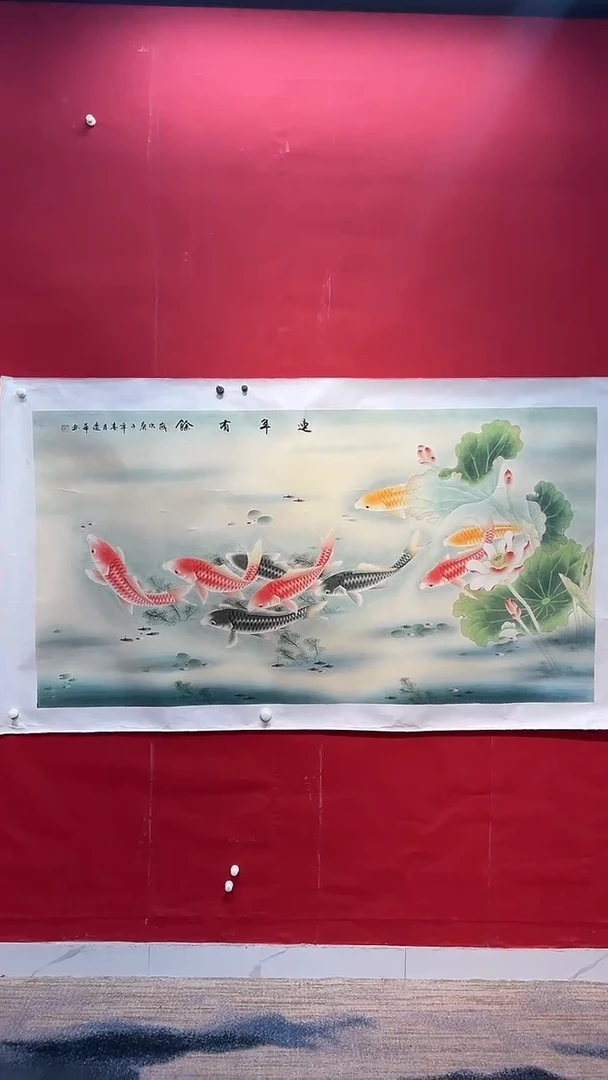 国画画家陆远华纯手绘原作