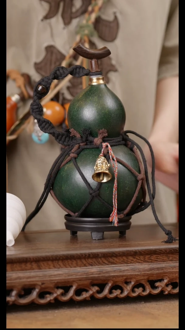 305号精品天然大漆酒葫芦一物一拍~