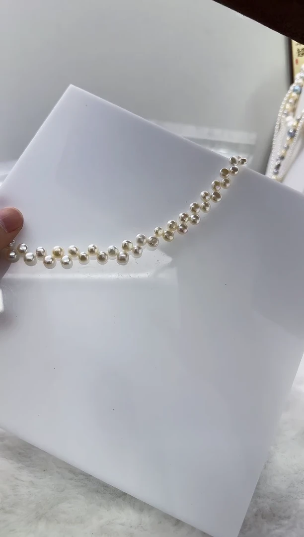 【闪购商品】淡水珍珠DA银S925镶嵌d197 项链