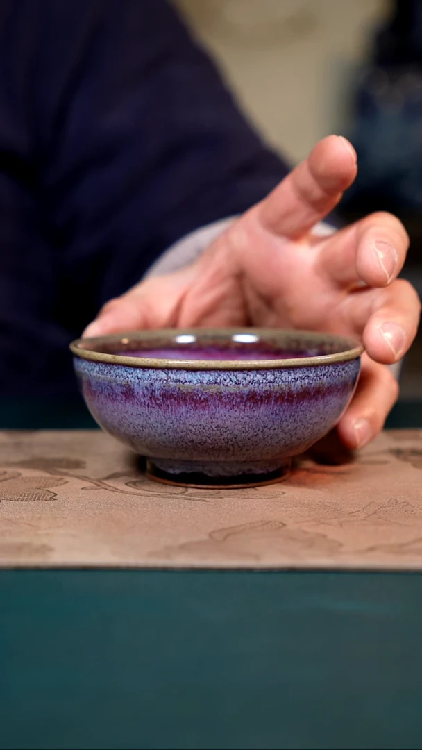 摆件陶任英歌柴烧茶器