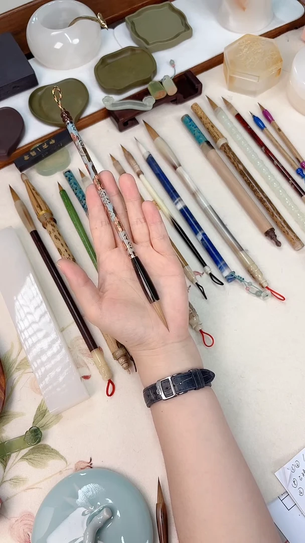 合三舍直播间景泰蓝中楷