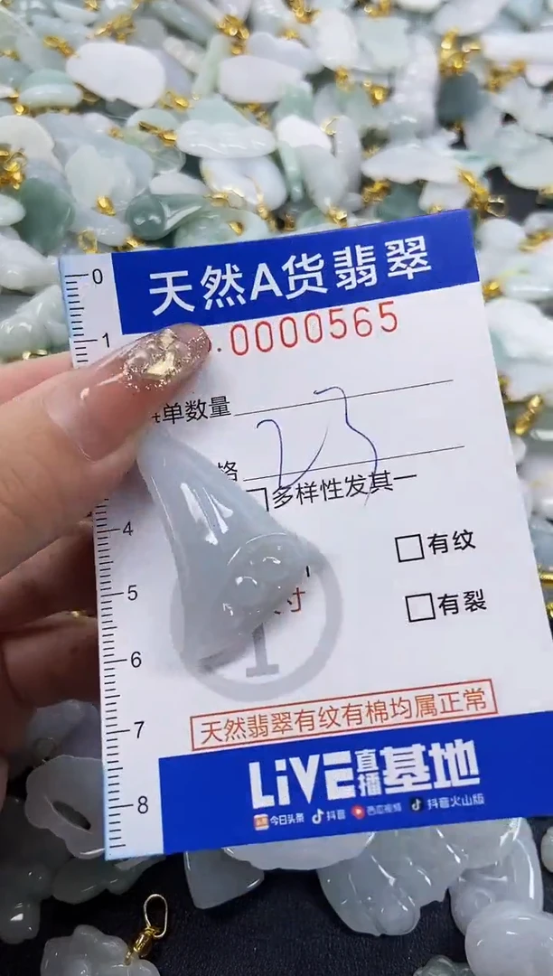 翡翠未镶嵌颈饰天然A货翡翠