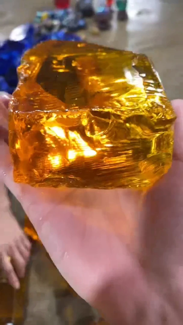 新疆托帕石原石摆件