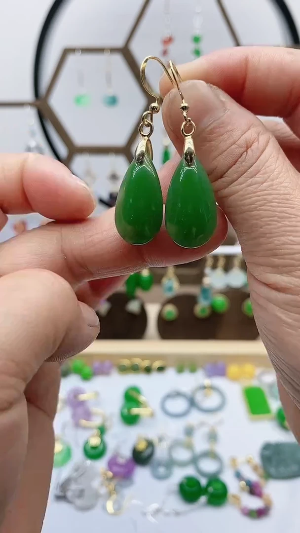 未镶嵌和田玉耳饰21