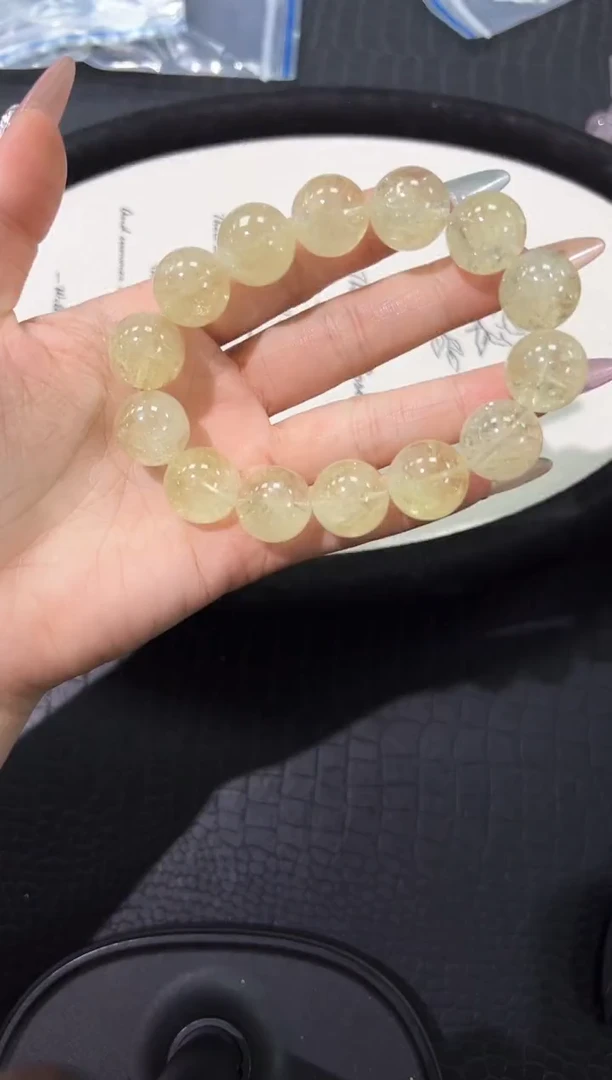 水晶手串未镶嵌64e多样性发其一【1条】默认微瑕