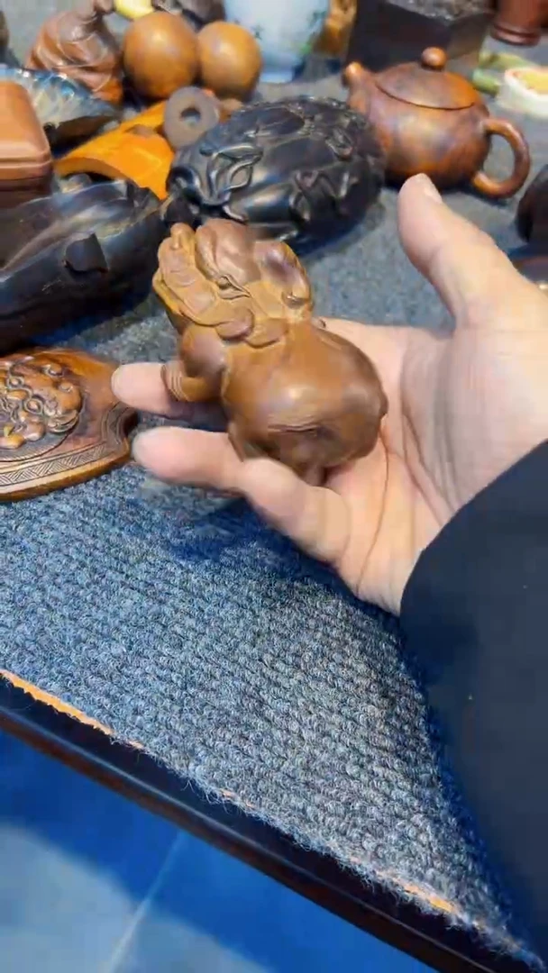 【闪购商品】贡木木艺貔邱把件木木木木