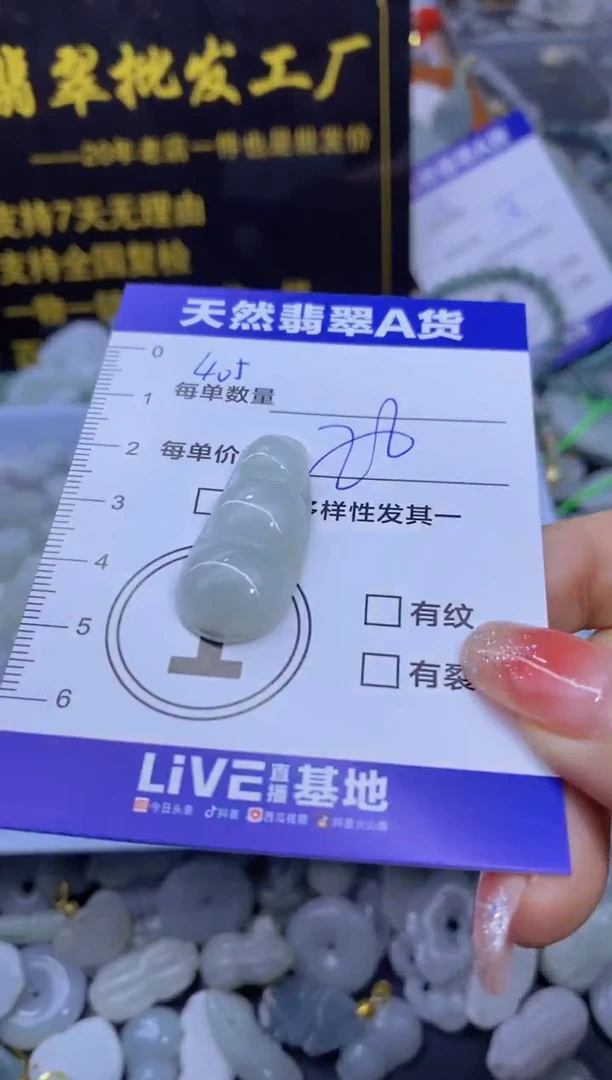 颈饰未镶嵌翡翠天然翡翠A货批量多样性发一件