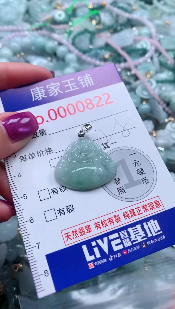颈饰未镶嵌翡翠822